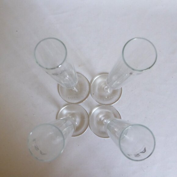 VINTAGE BAR LSA POLAND VODKA FLUTE 25ml HANDMADE GLASS SET (NEW IN BOX) - Picture 6 of 11